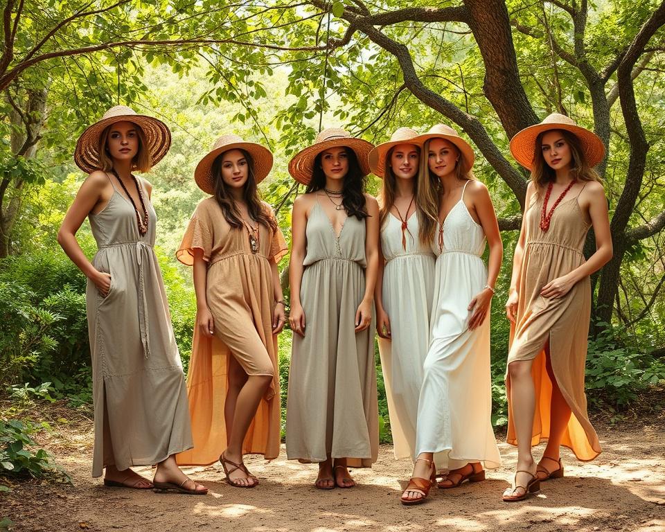 5 Combinações de Roupas Naturais para um Estilo Boho Chic